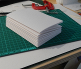 Esther Tyson's bookbinding workshop Book block pages