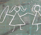 Esther Tyson's Cut line screenprint workshop