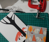 Esther Tyson's Screen printing and Bookbinding workshops